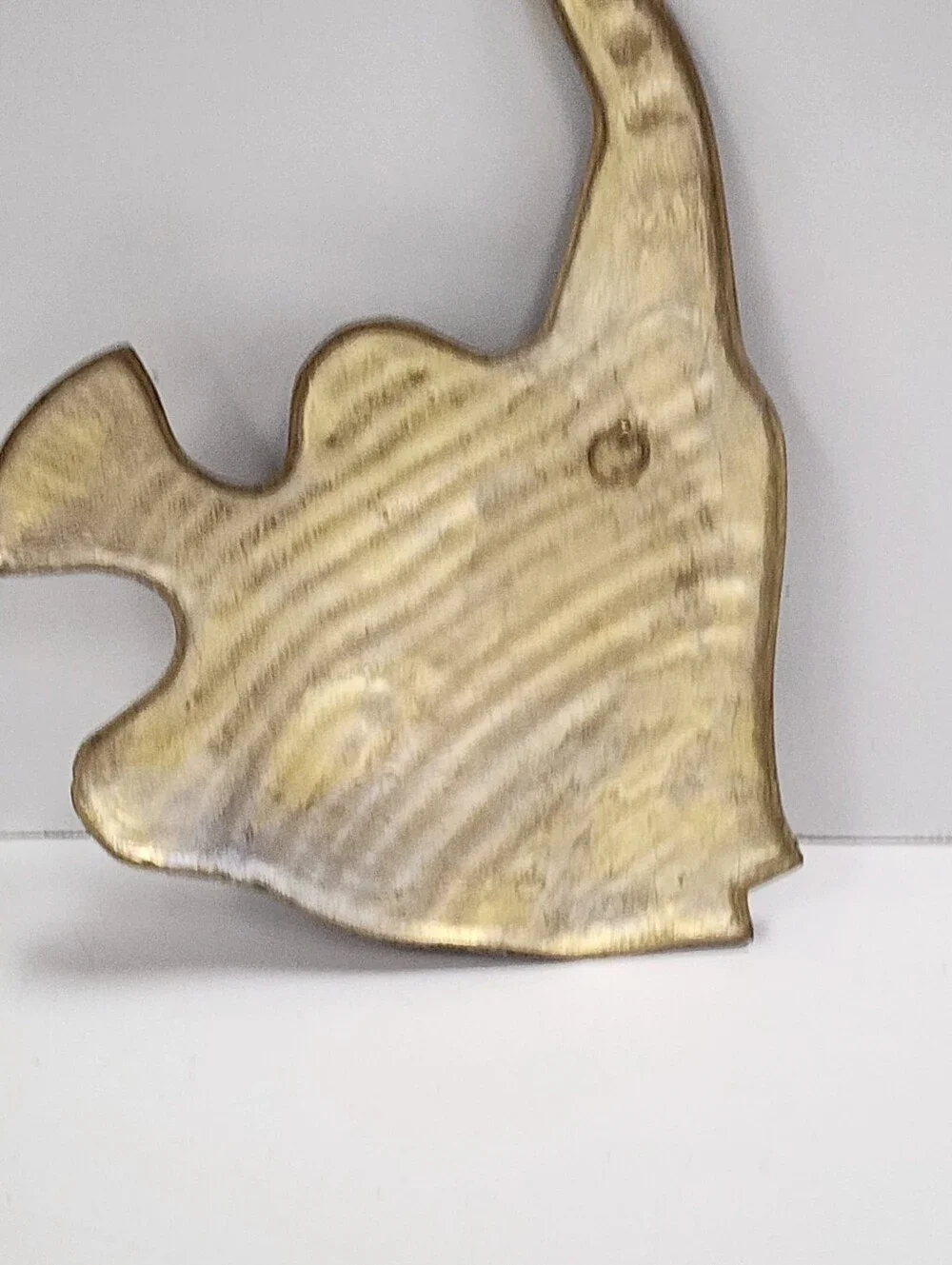 Brass Fish Wall Decor - Gold Decorative Aquarium Accent